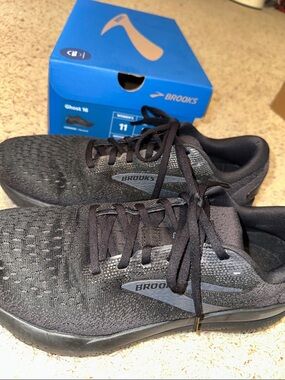 Brooks Black Women’s Ghost 16 Sneakers